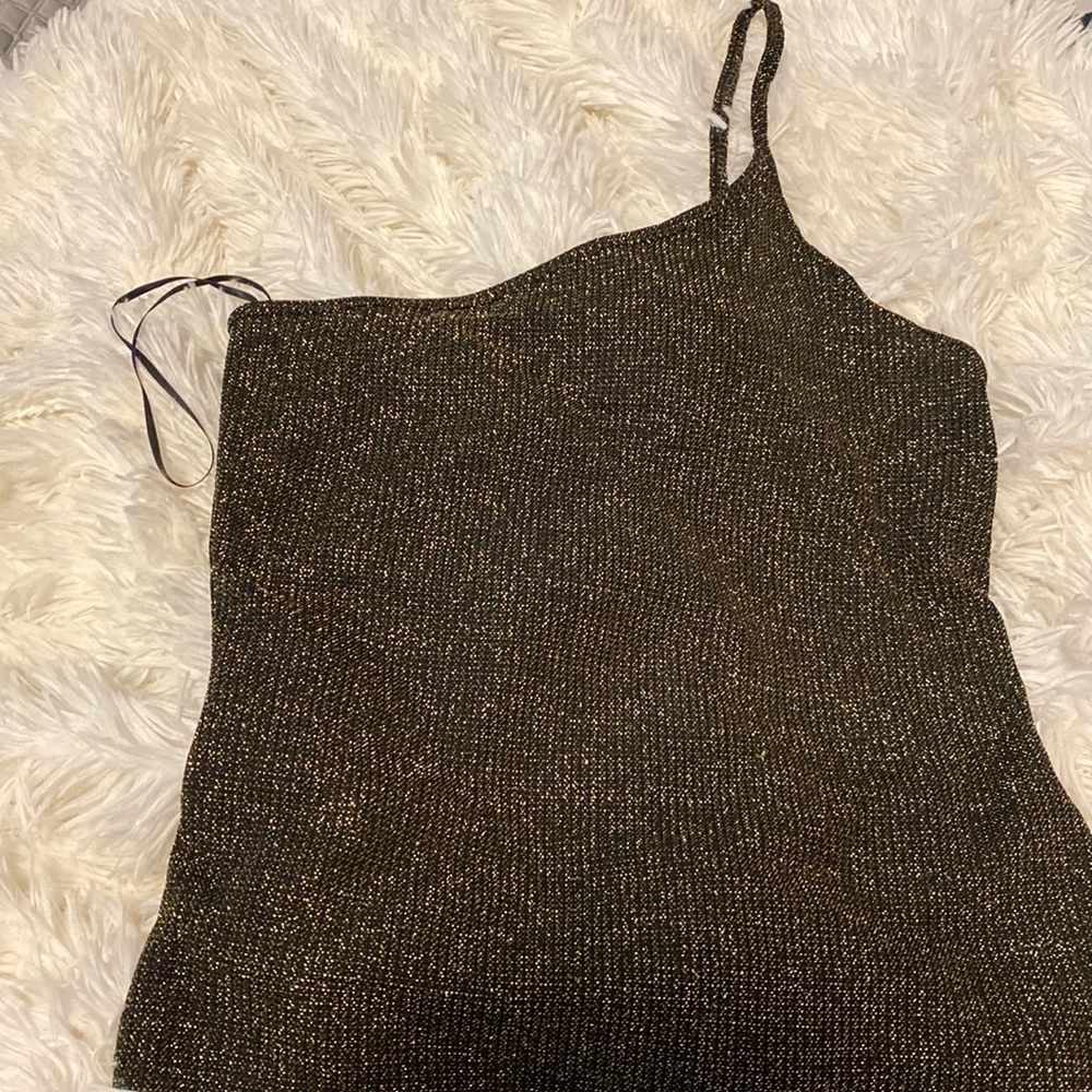 One shoulder Reformation top